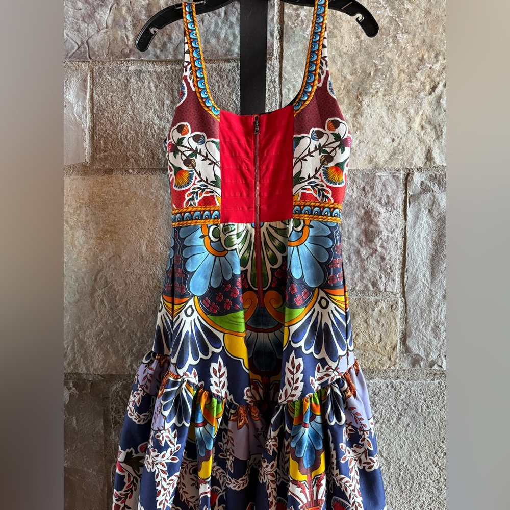 Alice + Olivia Black Dress with Red Interior Accent - Picture 2 of 5